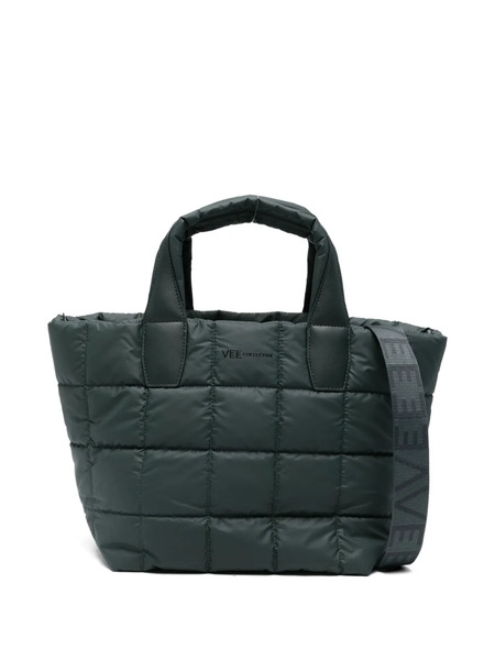  Veecollective Quilted Tote Bag - Green 