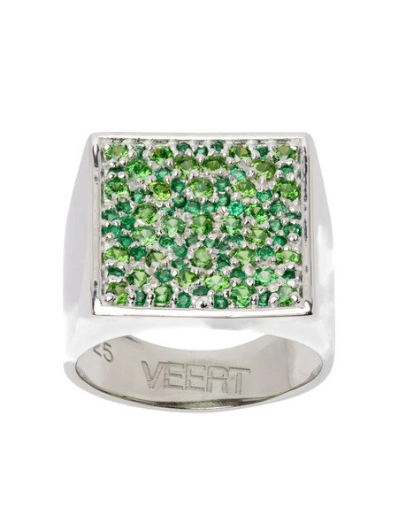  Veert Square Ring - Silver 