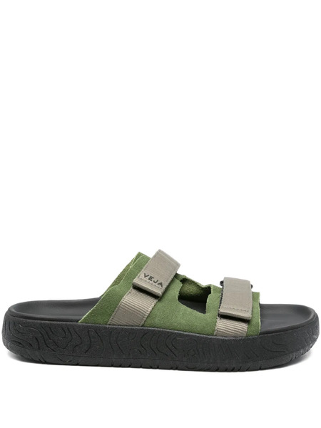  Veja Arpoador Double-strap Sandals - Green 