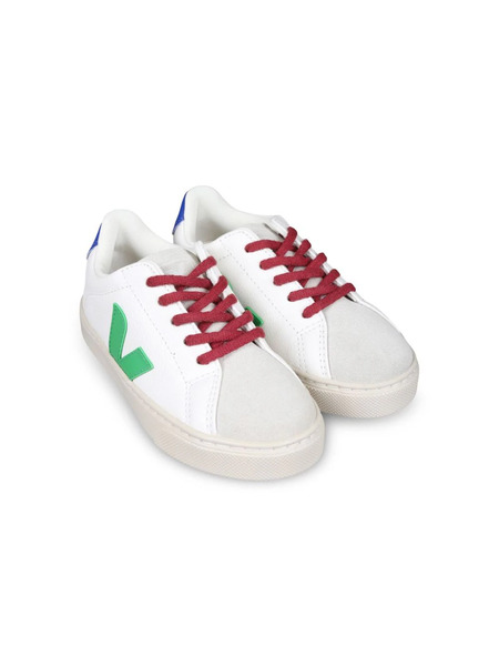  Veja Kids Esplar Leather Sneakers - White 