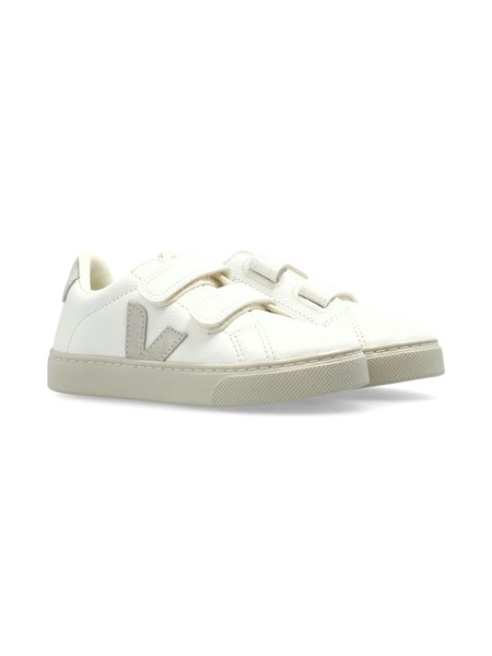  Veja Kids Logo-patch Sneakers - White 