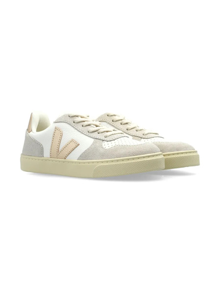  Veja Kids Logo-patch Sneakers - White 