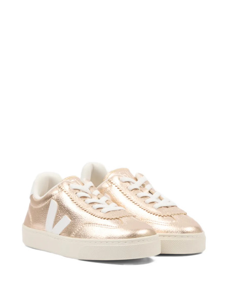  Veja Kids Logo Sneakers - Gold 