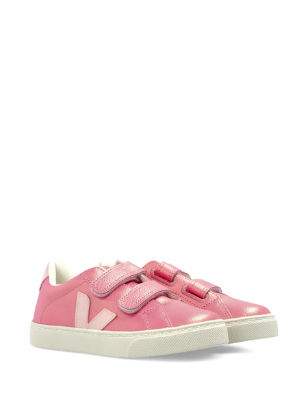  Veja Kids Touch-strap Sneakers - Pink 