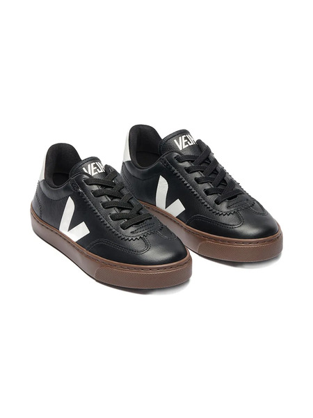  Veja Kids Volley Elastic-laces Sneakers - Black 