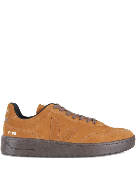  Veja V-90 Lace-up Sneakers - Brown 