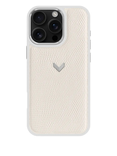  Velante Lizard-texture Iphone 16 Pro Max Phone Case - Neutrals 
