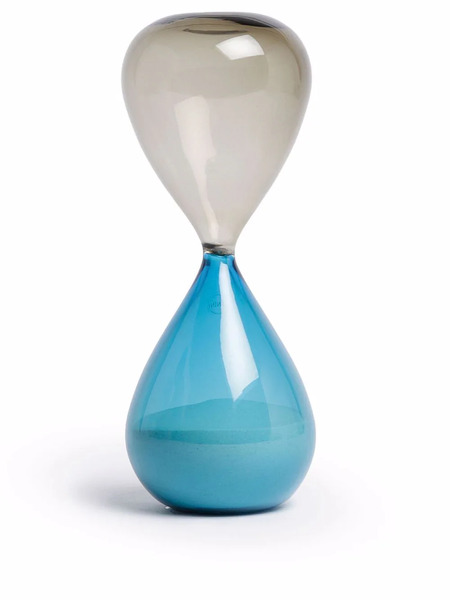 Venini Clessidra Murano Glass Hourglass - Grey 