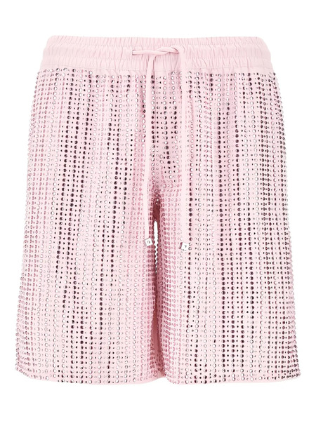  Venuja Crystal-embellished Shorts - Pink 