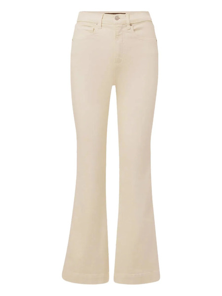  Veronica Beard Carson Flare Jeans - White 