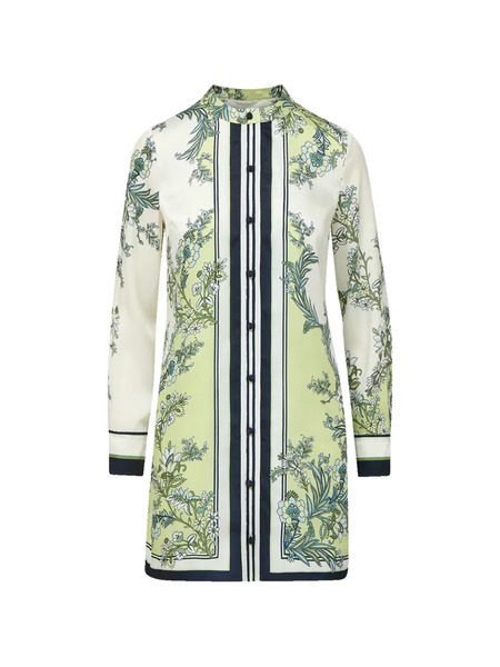  Veronica Beard Carstowe Floral Print Mini Dress - Neutrals 