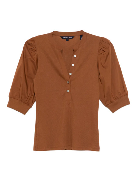  Veronica Beard Coralee Top - Brown 