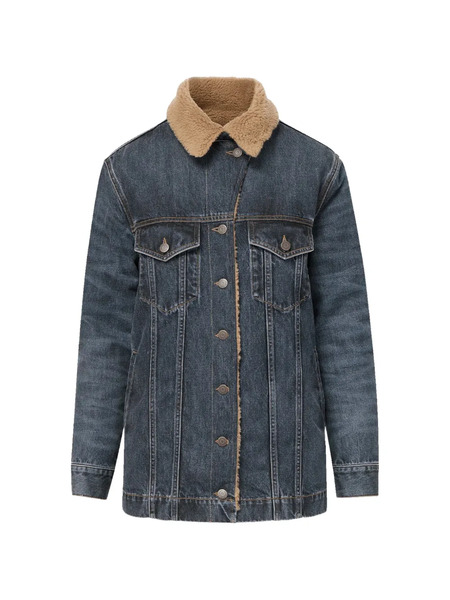  Veronica Beard Donna Sherpa-lined Jacket - Blue 