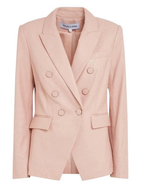  Veronica Beard Double-breasted Blazer - Pink 