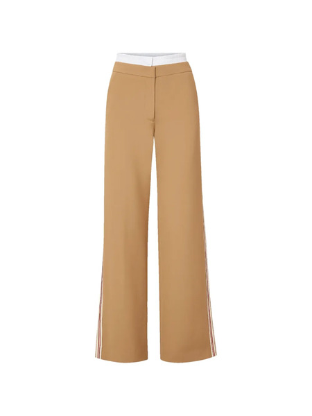  Veronica Beard Eugene Panelled Palazzo Pants - Neutrals 