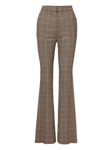  Veronica Beard Gracie Checked Trousers - Neutrals 
