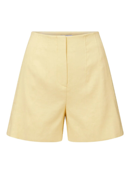  Veronica Beard High-waisted Shorts - Yellow 