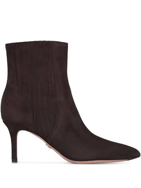  Veronica Beard Lila Ankle Boots - Brown 