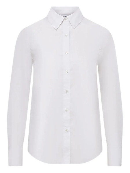  Veronica Beard Long-sleeve Button-down Shirt - White 