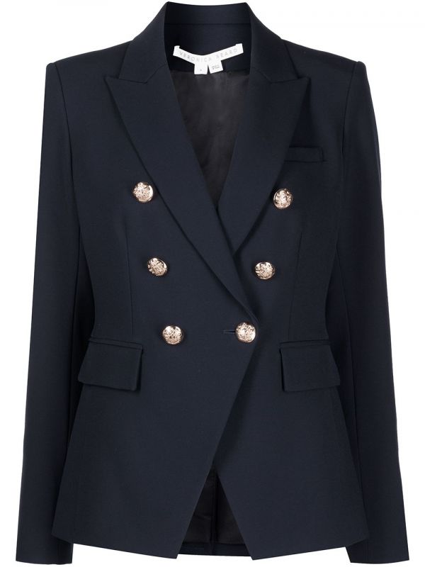  Veronica Beard Miller Dickey Blazer - Blue 