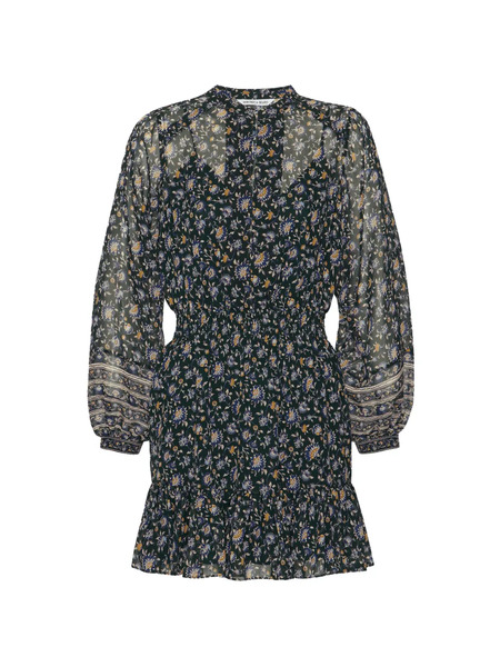  Veronica Beard Mirabel Floral-print Dress - Green 