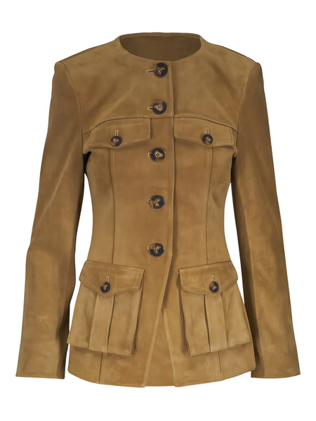  Veronica Beard Orrin Double-breasted Corduroy Blazer - Neutrals 