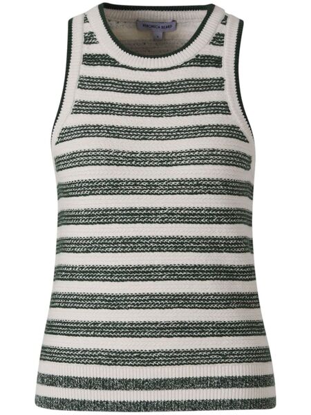  Veronica Beard Striped Top - Green 