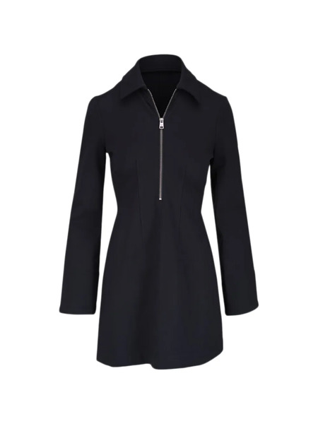  Veronica Beard Zip-up Midi Dress - Black 