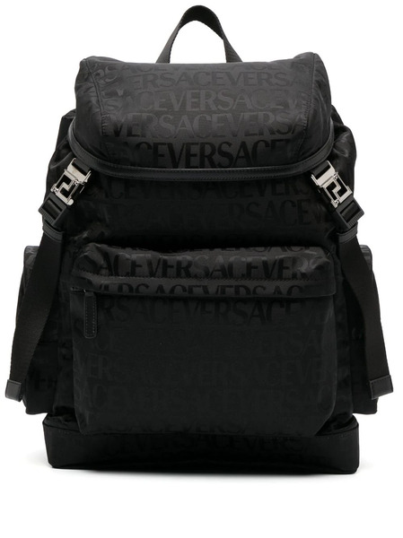  Versace Versace Allover Neo Backpack - Black 
