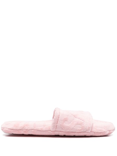 Versace Versace Allover Slippers - Pink 