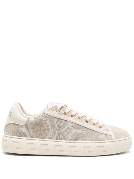  Versace Barocco Greca Sneakers - Neutrals 