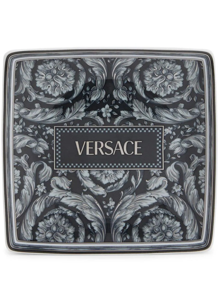  Versace Barocco Haze Plate (11.5cm X 11.5cm) - Black 