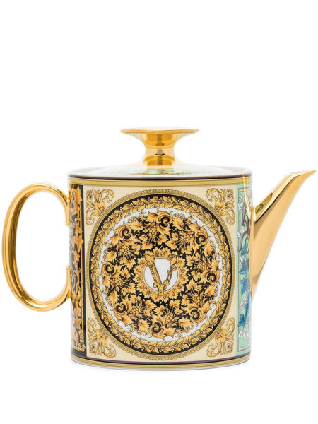  Versace Barocco Mosaic Teapot (.90l) - Gold 