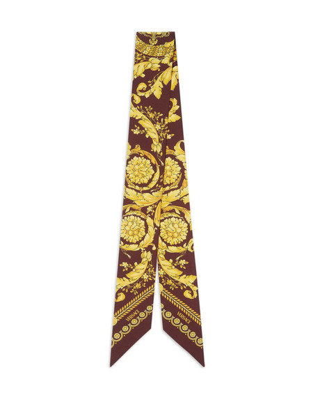  Versace Barocco-print Scarf - Brown 