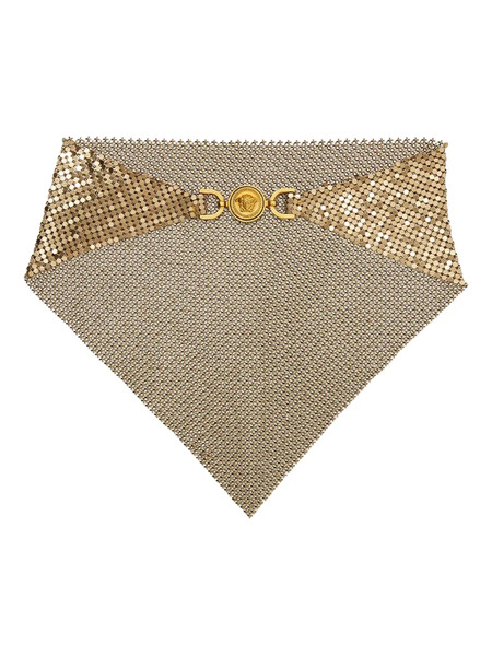  Versace Chainmail Scarf - Gold 
