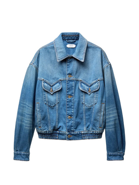  Versace Denim Blouson - Blue 
