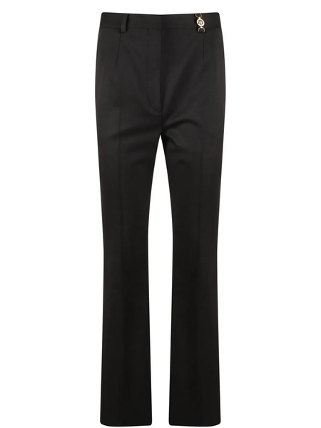  Versace Dv Flared Trousers - Black 