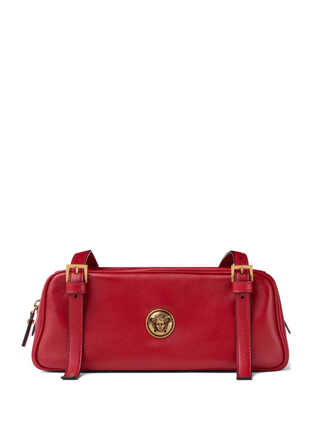  Versace Emblème Nappa Bowling Bag - Red 