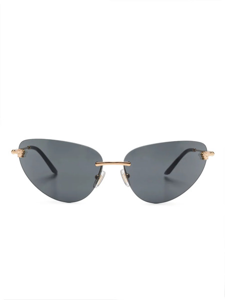  Versace Eyewear Geometric-frame Sunglasses - Gold 