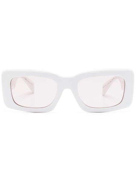  Versace Eyewear Greca-motif Sunglasses - White 