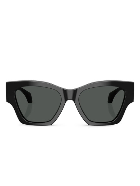  Versace Eyewear Logo-print Sunglasses - Black 