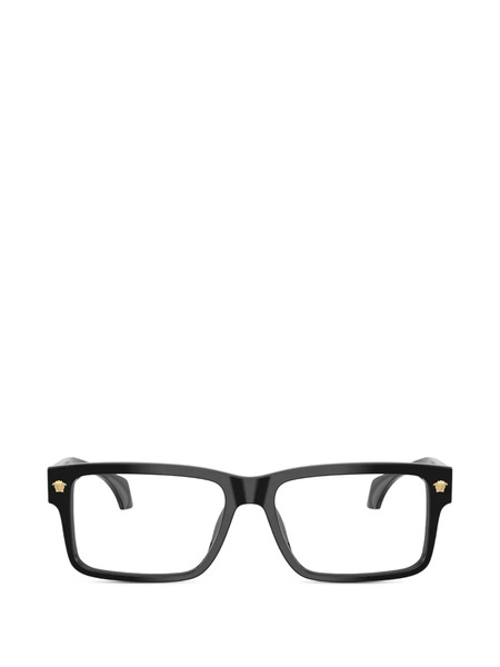  Versace Eyewear Square Frame Glasses - Black 