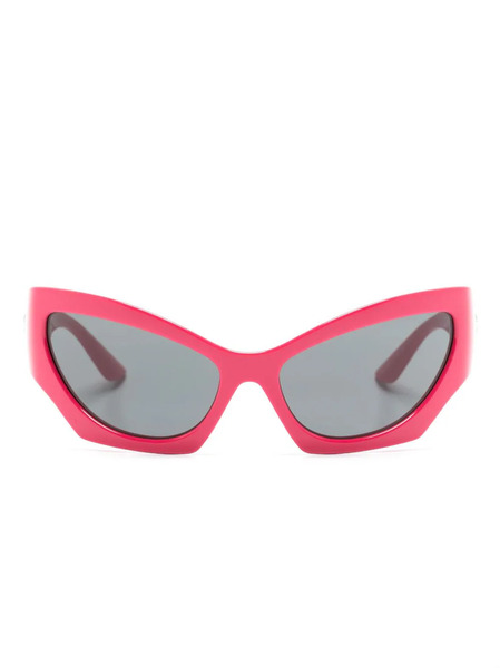  Versace Eyewear Tinted Cat-eye Sunglasses - Pink 