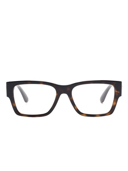  Versace Eyewear Tortoiseshell-effect Glasses - Brown 