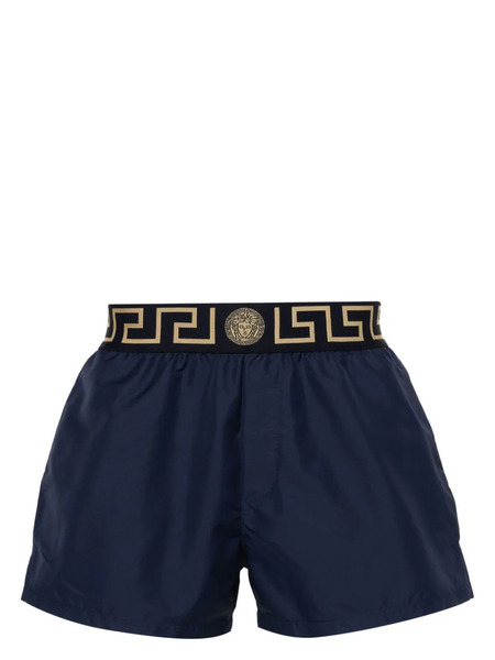  Versace Greca Border Swim Shorts - Blue 
