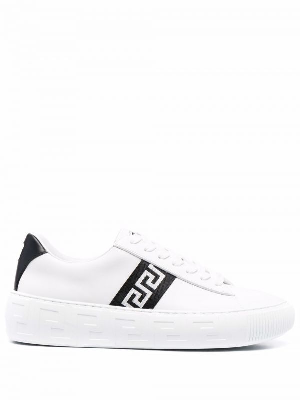  Versace Greca Low-top Sneakers - White 