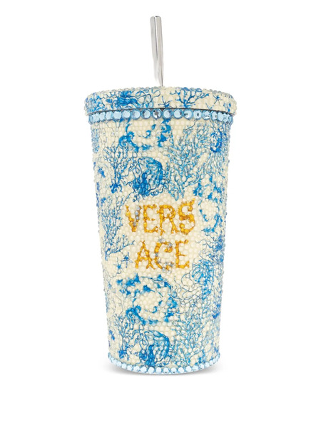  Versace Home Logo-embellished Cup - Blue 