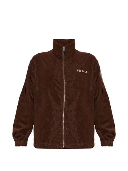  Versace Home Medusa Graphic Zip Jacket - Brown 
