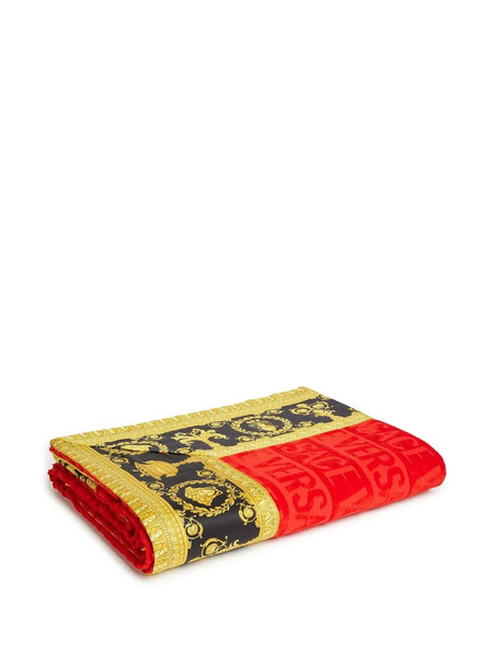  Versace I Love Baroque Beach Towel - Red 