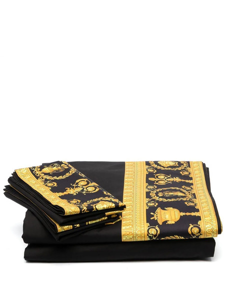  Versace I Love Baroque Bedding Set - Black 